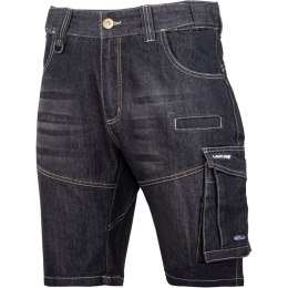 S PODENKI KRÓTKIE JEANS.CZAR.STRETCH ZE WZMOC.,