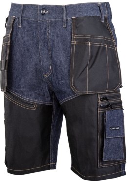 S PODENKI KRÓTKIE JEANS. NIEB. ZE WZMOC., 