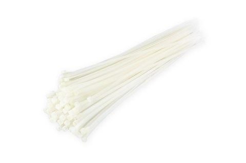 TAŚMY KABLOWE O PASKI ZACISKOWE BIAŁE 3,6x150MM - 100 SZT. TAŚMY KABLOWE O PASKI ZACISKOWE BIAŁE 3,6x150MM - 100 SZT.