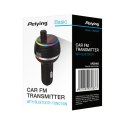 TRANSMITER SAMOCHODOWY FM Z FUNKCĄ BLUETOOTH I DWOMA GNIAZDAMI USB