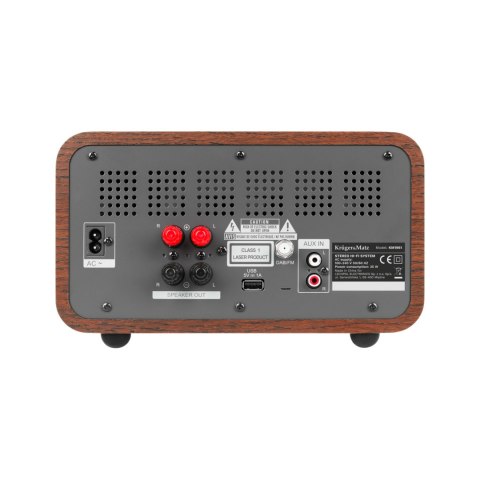 WIEŻA LAM POWA KRUGER&MATZ KM1961 (CD, USB, BLUETOOTH + NFC, RADIO CYFROWE DAB+, FM) WIEŻA LAM POWA KRUGER&MATZ KM1961 (CD, USB, BLUETOOTH + NFC, RADIO CYFROWE DAB+, FM)