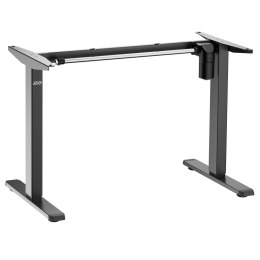 BIURKO ELEKTRYCZNE Z  POJEDYNCZYM SILNIKIEM ERGO OFFICE, DO  PRACY W  POZYCJI STOJĄCEJ, MAx. 80KG, MAx. WYS. 1160MM, ER-443