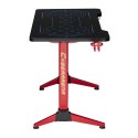 BIURKO GAMINGOWE RGB LED NANORS, CZARNE, DUŻE, 100KG MAx, WYSOKOŚĆ 760MM, RS163
