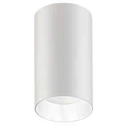 O PRAWA NATYNKOWA / TUBA MACLEAN,  PUNKTOWA, OKRĄGŁA, ALUMINIOWA, GU10, 55x100MM, KOLOR BIAŁY, MCE458 W/W