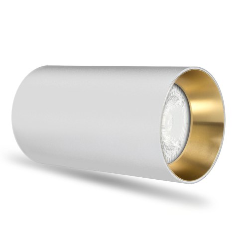 O PRAWA NATYNKOWA / TUBA MACLEAN, PUNKTOWA, OKRĄGŁA, ALUMINIOWA, GU10, 55x100MM, KOLOR BIAŁY/ZŁOTY, MCE458 W/G O PRAWA NATYNKOWA / TUBA MACLEAN, PUNKTOWA, OKRĄGŁA, ALUMINIOWA, GU10, 55x100MM, KOLOR BIAŁY/ZŁOTY, MCE458 W/G