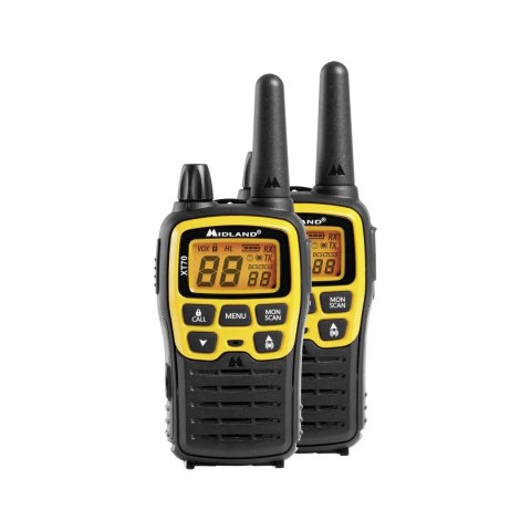 RADIOTELEFONY RĘCZNE PMR MIDLAND XT70 WALIZKA RADIOTELEFONY RĘCZNE PMR MIDLAND XT70 WALIZKA
