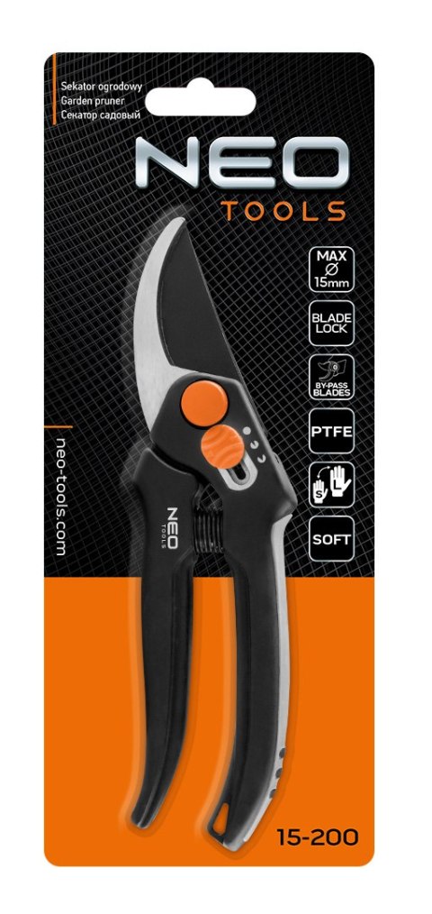 SEKATOR BY- PASS 185 MM, ZAKRES DO 15 MM, REGULOWANY ROZSTAW SEKATOR BY- PASS 185 MM, ZAKRES DO 15 MM, REGULOWANY ROZSTAW