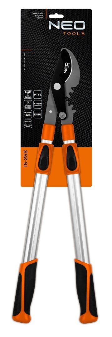 SEKATOR DO GAŁĘZI BY- PASS 665 MM, ZAKRES DO 42 MM, PRZEKŁADNIA, TELESKO POWE UCHWYTY SEKATOR DO GAŁĘZI BY- PASS 665 MM, ZAKRES DO 42 MM, PRZEKŁADNIA, TELESKO POWE UCHWYTY