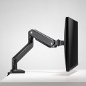 UCHWYT BIURKOWY DO MONITORA UNIWERSALNY ERGO OFFICE, S PRĘŻYNA GAZOWA 17"-35" 15KG, VESA 75x75 / 100x100, ER-445