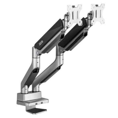 UCHWYT BIURKOWY NA DWA MONITORY UNIWERSALNY ERGO OFFICE, S PRĘŻYNA GAZOWA 17"-35" 15KG, VESA 75x75 / 100x100, ER-446 UCHWYT BIURKOWY NA DWA MONITORY UNIWERSALNY ERGO OFFICE, S PRĘŻYNA GAZOWA 17"-35" 15KG, VESA 75x75 / 100x100, ER-446