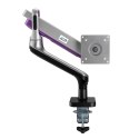 UCHWYT DO MONITORA ERGO OFFICE,  PREMIUM ZE S PRĘŻYNĄ GAZOWĄ,  PODWÓJNE RAMIĘ 17"-32" 9 KG, ER-436