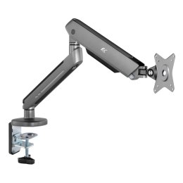 UCHWYT DO MONITORA GAMINGOWY NANORS,  PODŚWIETLENIE LED RGB, 17-32