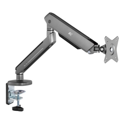 UCHWYT DO MONITORA GAMINGOWY NANORS, PODŚWIETLENIE LED RGB, 17-32", MAx. 9KG, VESA 75x75 / 100x100, RS165 UCHWYT DO MONITORA GAMINGOWY NANORS, PODŚWIETLENIE LED RGB, 17-32", MAx. 9KG, VESA 75x75 / 100x100, RS165