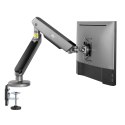 UCHWYT DO MONITORA GAMINGOWY NANORS,  PODŚWIETLENIE LED RGB, 17-32", MAx. 9KG, VESA 75x75 / 100x100, RS165