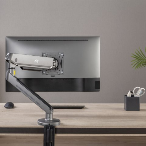 UCHWYT DO MONITORA GAMINGOWY NANORS, PODŚWIETLENIE LED RGB, 17-32", MAx. 9KG, VESA 75x75 / 100x100, RS165 UCHWYT DO MONITORA GAMINGOWY NANORS, PODŚWIETLENIE LED RGB, 17-32", MAx. 9KG, VESA 75x75 / 100x100, RS165