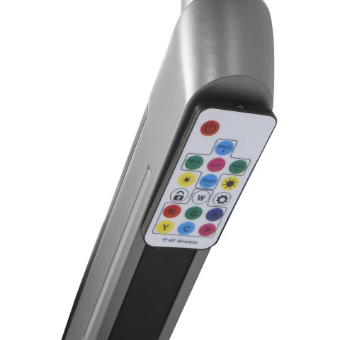 UCHWYT DO MONITORA GAMINGOWY NANORS, PODŚWIETLENIE LED RGB, 17-32", MAx. 9KG, VESA 75x75 / 100x100, RS165 UCHWYT DO MONITORA GAMINGOWY NANORS, PODŚWIETLENIE LED RGB, 17-32", MAx. 9KG, VESA 75x75 / 100x100, RS165