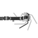 UCHWYT NA MONITOR MIKROFON KAMERĘ I NAŚWIETLACZ ALL-IN-ONE STUDIO NANORS, YOUTUBE, 17"-32", MAx. 9KG, RS164