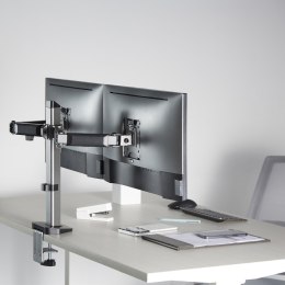 UCHWYT  PRZEGUBOWY NA DWA MONITORY DELUxE ERGO OFFICE, 17