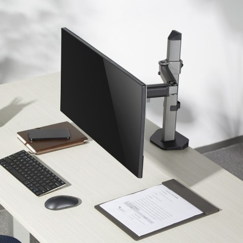 UCHWYT PRZEGUBOWY NA MONITOR DELUxE ERGO OFFICE, 17"-32", MAx. 9KG, ER-448 UCHWYT PRZEGUBOWY NA MONITOR DELUxE ERGO OFFICE, 17"-32", MAx. 9KG, ER-448