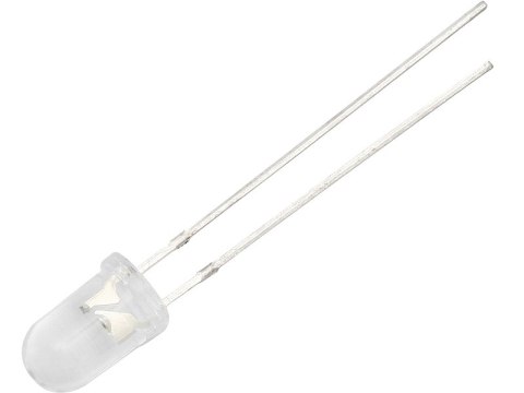 2156# DIODA LED 5MM ( BIAŁA CLEAR ZIMNA) 2156# DIODA LED 5MM ( BIAŁA CLEAR ZIMNA)