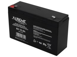 82-201# AKUMULATOR ŻELOWY 6V 12AH xTREME 151x94x50_4,8