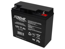 82-212# AKUMULATOR ŻELOWY 12V 17AH xTREME 165x180x77_5