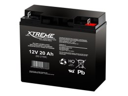 82-218# AKUMULATOR ŻELOWY 12V 20AH xTREME 183x165x72_5