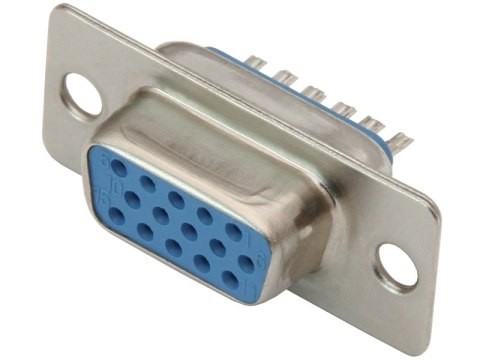 9609# D-SUB DB15(F) GNIAZDO GĘSTE 9609# D-SUB DB15(F) GNIAZDO GĘSTE