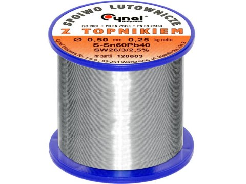9680# CYNA 0,50/250G/S POIWO LC60-SW26 CYNEL 9680# CYNA 0,50/250G/S POIWO LC60-SW26 CYNEL