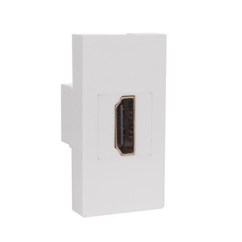 GNIAZDO HDMI MACLEAN, POJEDYNCZE, BIAŁE, MCE720W GNIAZDO HDMI MACLEAN, POJEDYNCZE, BIAŁE, MCE720W
