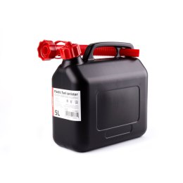 KANISTER  PLASTIKOWY, CZARNY 5L