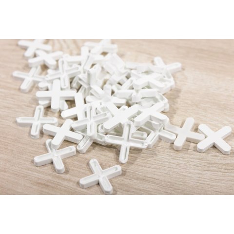 KRZYŻYKI DYSTANSOWE 1 MM, 200 SZT. KRZYŻYKI DYSTANSOWE 1 MM, 200 SZT.