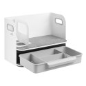 ORGANIZER BIURKOWY Z SZUFLADĄ ERGO OFFICE, BIAŁY, MAx. 10KG, ER-440