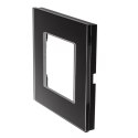 SZKLANA RAMKA MACLEAN,  POJEDYNCZA, CZARNA, 86x86MM, MCE730B