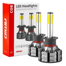 ŻARÓWKI SAMOCHODOWE LED SERIA COB H1 6500K AMIO-02842