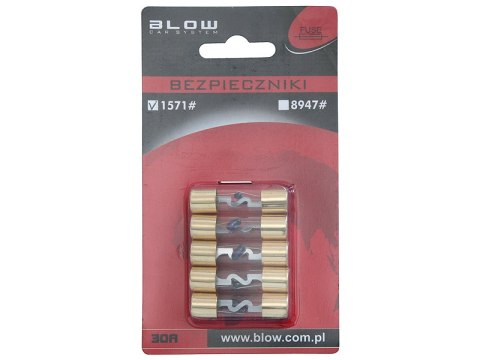 1571# SAMOCHODOWY BEZ PIECZNIK SZKLANY 30A BLISTER 5SZT 1571# SAMOCHODOWY BEZ PIECZNIK SZKLANY 30A BLISTER 5SZT