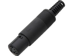 3152# GNIAZDO S-VHS 4 PIN NA KABEL
