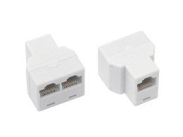 4823# ROZGŁĘŹNIK TELEFONICZNY GNIAZDO-2 GNIAZDA MOD 8 P8C