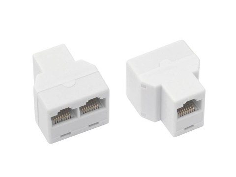 4823# ROZGŁĘŹNIK TELEFONICZNY GNIAZDO-2 GNIAZDA MOD 8 P8C 4823# ROZGŁĘŹNIK TELEFONICZNY GNIAZDO-2 GNIAZDA MOD 8 P8C