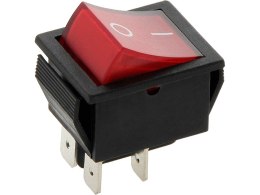 4987# PRZEŁĄCZNIK MK621 CZERWONY 230V  PODŚWIETLANY
