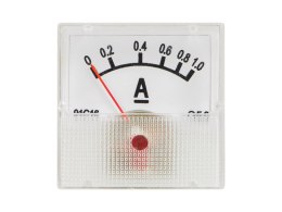 51-501# MIERNIK ANALOGOWY AM PEROMIERZ KWADRAT MINI 1A + BOCZNIK