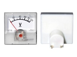 51-611# MIERNIK ANALOGOWY VOLTOMIERZ KWADRAT MINI 100V