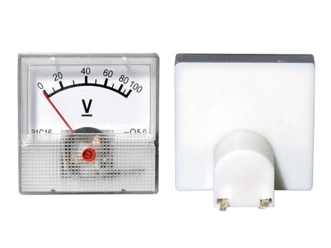 51-611# MIERNIK ANALOGOWY VOLTOMIERZ KWADRAT MINI 100V 51-611# MIERNIK ANALOGOWY VOLTOMIERZ KWADRAT MINI 100V