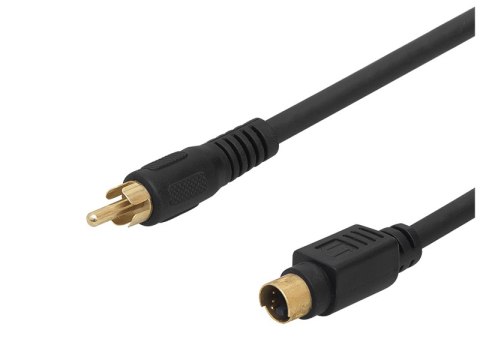 8691# PRZYŁĄCZE WTYK SVHS-1RCA 5M 8691# PRZYŁĄCZE WTYK SVHS-1RCA 5M