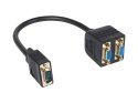 92-168# ROZGAŁĘŹNIK VGA WTYK VGA - 2 GNIAZDA VGA
