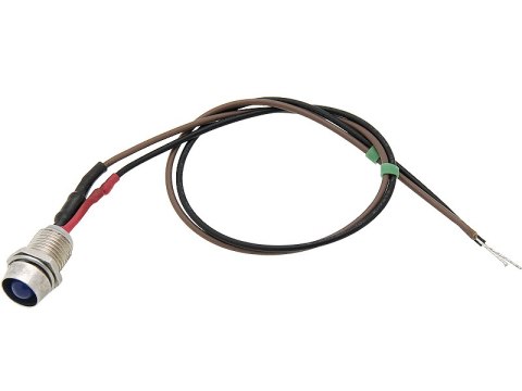 1617# DIODA LED 5MM (NIEBIESKA 12V) KONTROLKA Z PRZEWODEM 1617# DIODA LED 5MM (NIEBIESKA 12V) KONTROLKA Z PRZEWODEM
