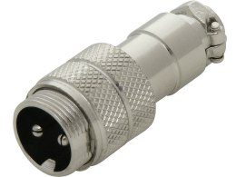 20-094# GNIAZDO CB MIKROFONOWE 2 PIN NA KABEL