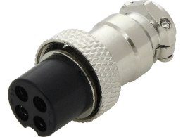 20-097# WTYK CB MIKROFONOWY 4 PIN NA KABEL