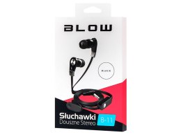 32-731# SŁUCHAWKI BLOW B-11 BLACK DOUSZNE