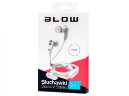 32-733# SŁUCHAWKI BLOW B-11 WHITE DOUSZNE